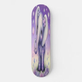 Skateboard Fleurs filles bébé éléphant