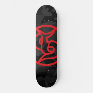 Skateboard Flip Side Circlered