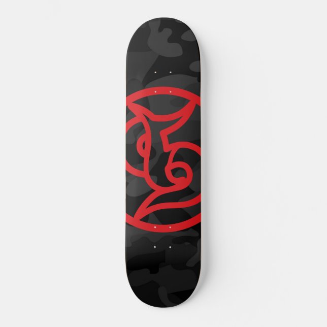 Skateboard Flip Side Circlered (Recto)