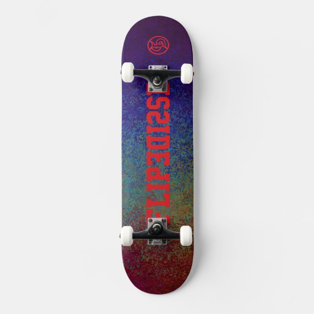 Skateboard Flip Side Pour Les Véritables Skateboarders (Recto)