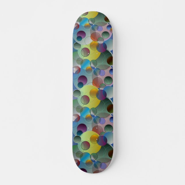 Skateboard Floating Circles (Vorne)