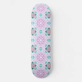 SKATEBOARD FLORAL ROSE