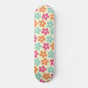 Skateboard Flower Power