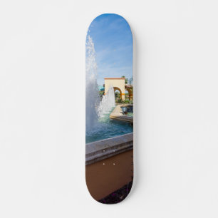 Skateboard Fontaine d'eau tropicale