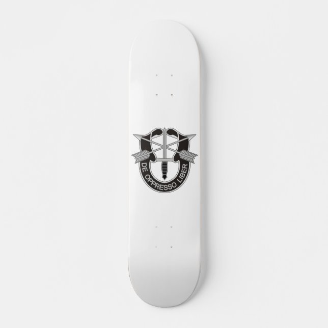 Skateboard Forces spéciales SF De Oppresso Liber (Devant)