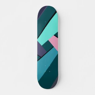 Skateboard Forme géométrique Abstraite 6