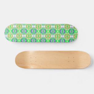 Skateboard Formes brillantes en diamant coloré