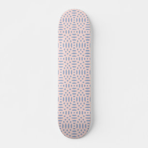 Skateboard formes circulaires motif transparent