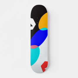 Skateboard Formes colorées