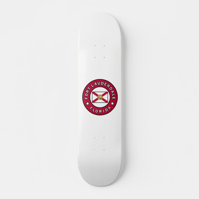 Skateboard Fort Lauderdale Floride (Devant)