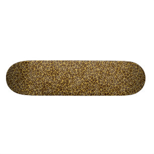 Skateboard Fourrure de léopard