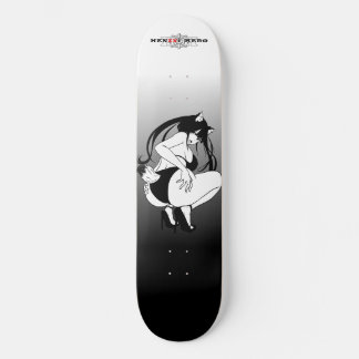 Skateboard Fox Girl