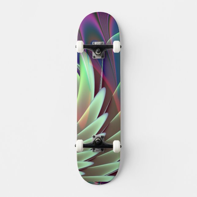 Skateboard Fractale des ailes d'ange (Recto)