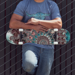 Skateboard Fractale spirale Super rétro