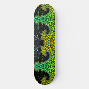 Skateboard Fractales de nuit