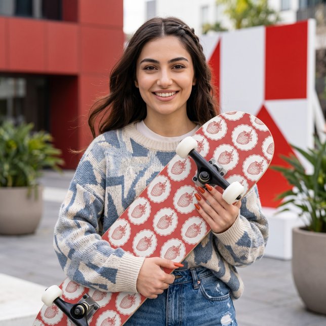 Skateboard Fraise (Créateur téléchargé)