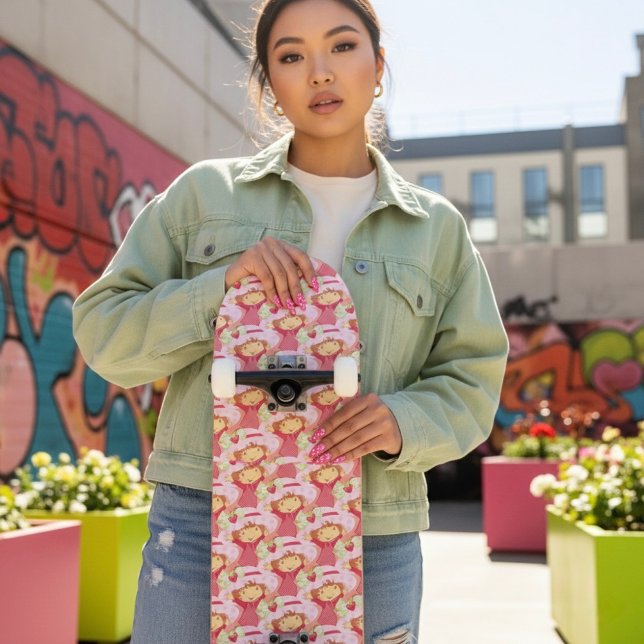 Skateboard Fraise (Créateur téléchargé)
