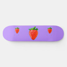 Fraise juteuse en style pop art