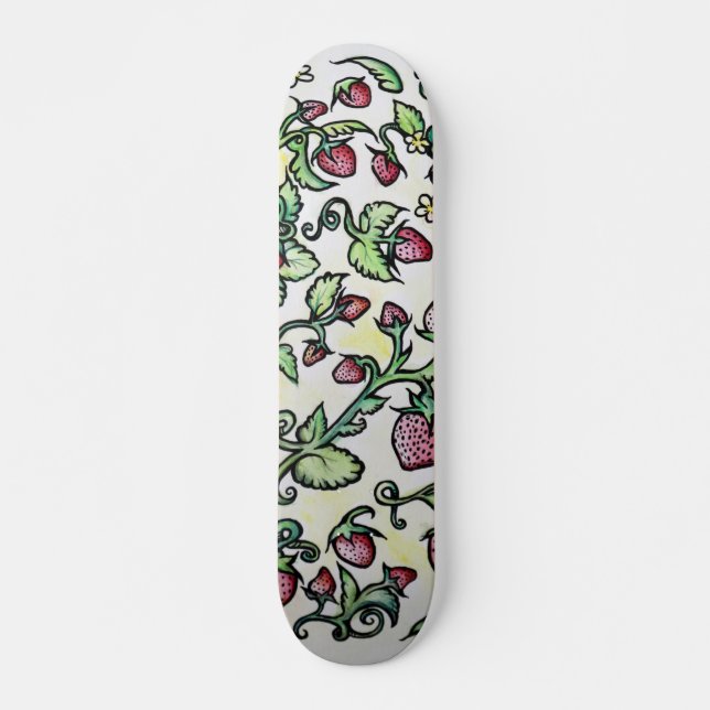 Skateboard Fraises (Devant)