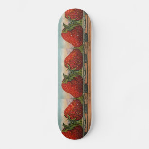 Skateboard Fraises Giant Fruit Antique Fruit Amusant