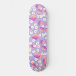 Skateboard Framboise psychédélique