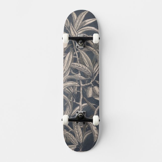 Skateboard Fruits vintages et fleurs I (Recto)