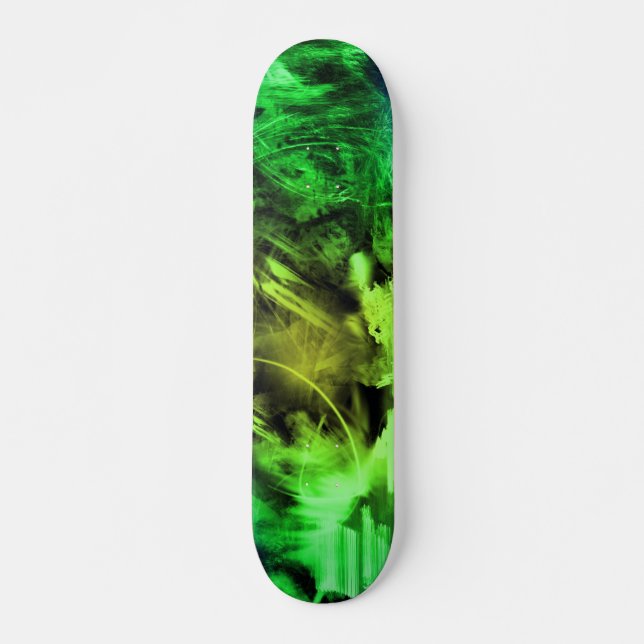 Skateboard Fumée verte (Devant)