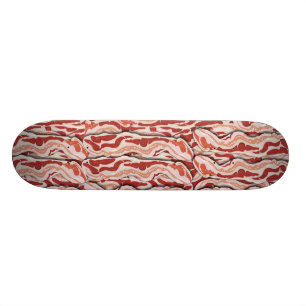 Skateboard Fun Bacon Ride