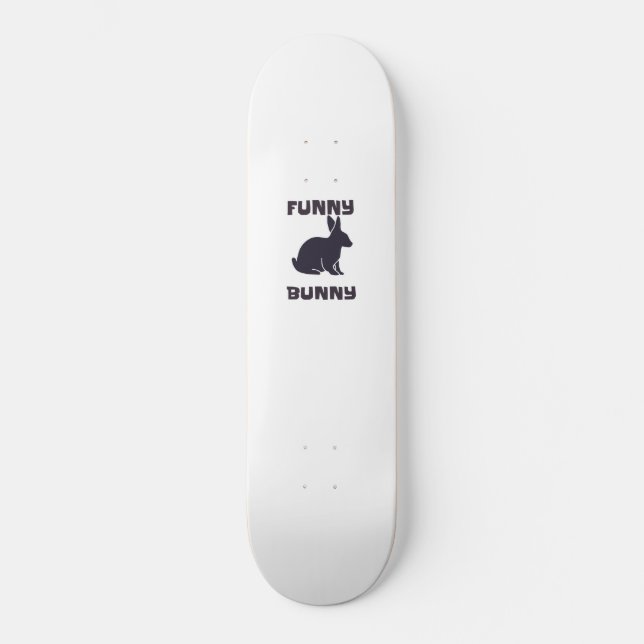 Skateboard Funny bunny (Recto)