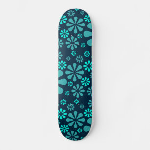Skateboard für abstrakte Blume