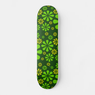 Skateboard für abstrakte Blume