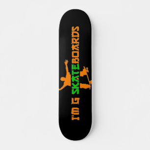 Skateboard für ausländische Schriftart #1