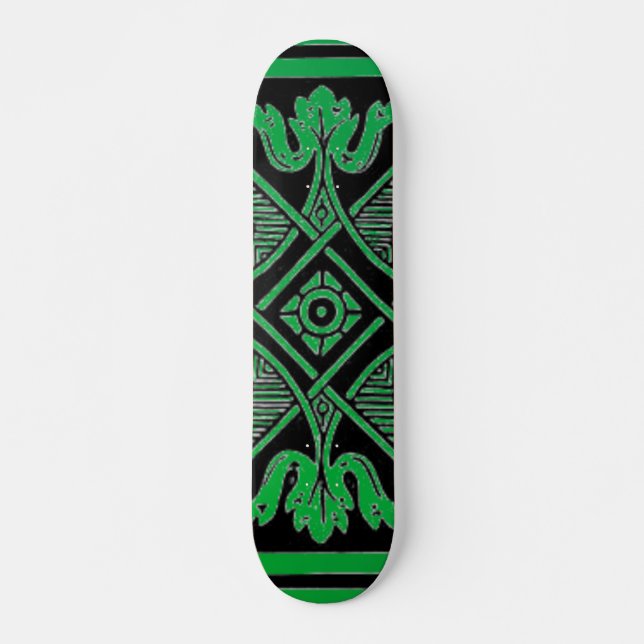 Skateboard für Blumenmuster (Vorne)