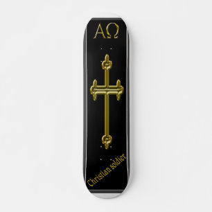 Skateboard für christliche Soldaten