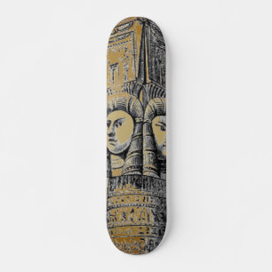 Skateboard für die ägyptische Kolonne
