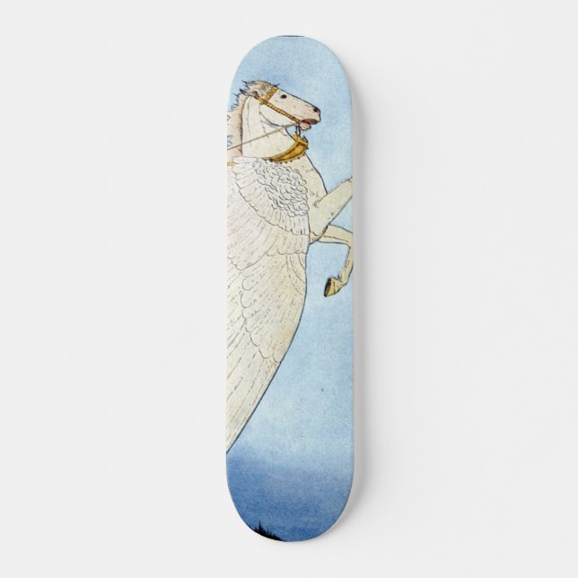 Skateboard für Flügelpferde (Vorne)