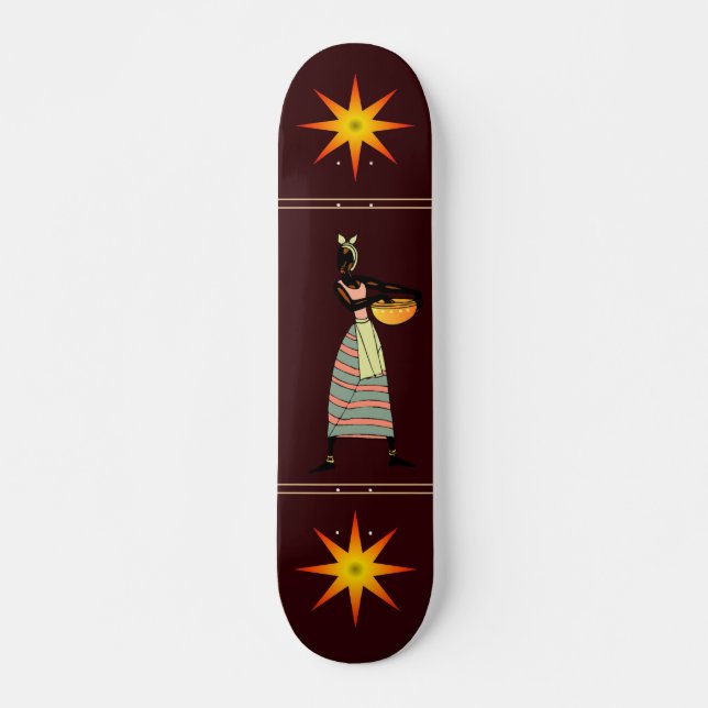 Skateboard für Frauen in Afrika (Vorne)