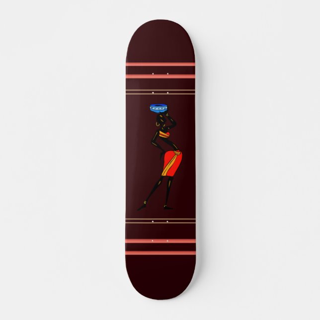 Skateboard für Frauen in Afrika (Vorne)