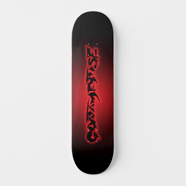 Skateboard für Goatamenties-Logo (Vorderseite)