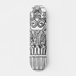 Skateboard für griechische Kolonne