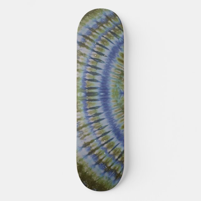 Skateboard für grüne Gefärbte Krawatte (Vorderseite)