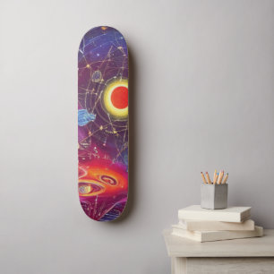 Skateboard für kosmisches Diagramm