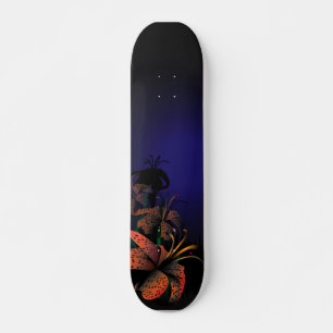 Skateboard für Mitternacht-Lilien