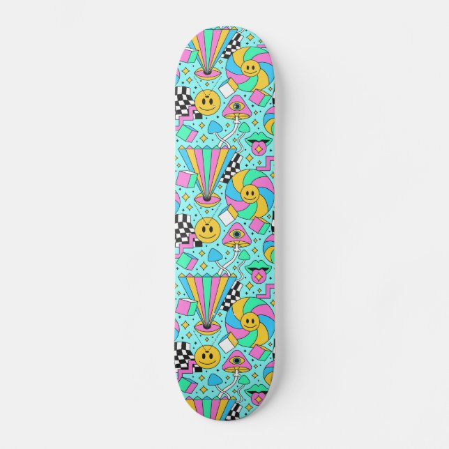 Skateboard für niedliche Cartoon (Vorderseite)