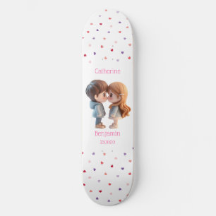 Skateboard für niedliche Paare - Anpassung für Hoc