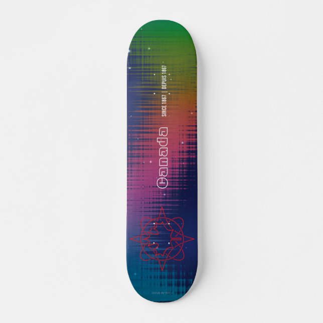 Skateboard für Nordlichter (Vorne)