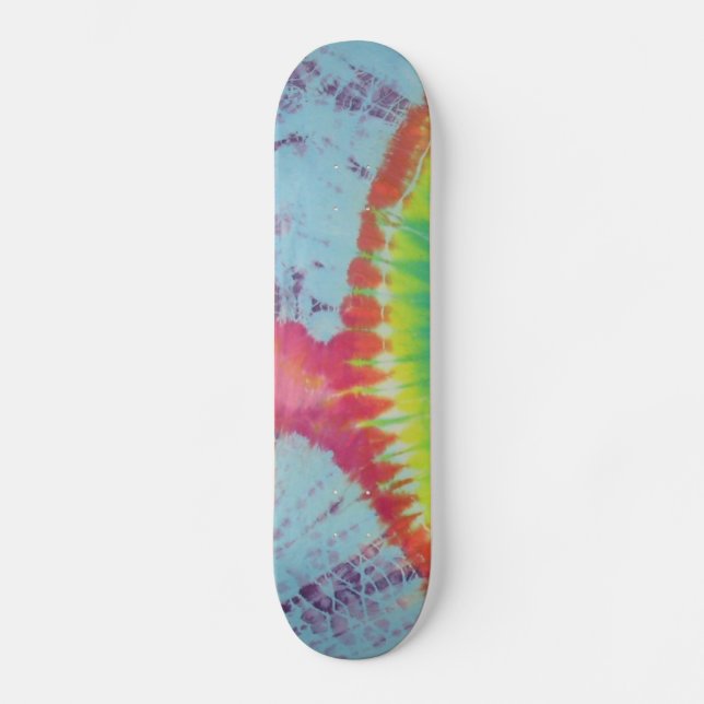 Skateboard für platsche Gefärbte Krawatte (Vorderseite)