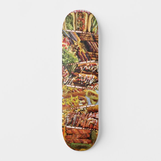 Skateboard für Straßenhunde (Vorderseite)