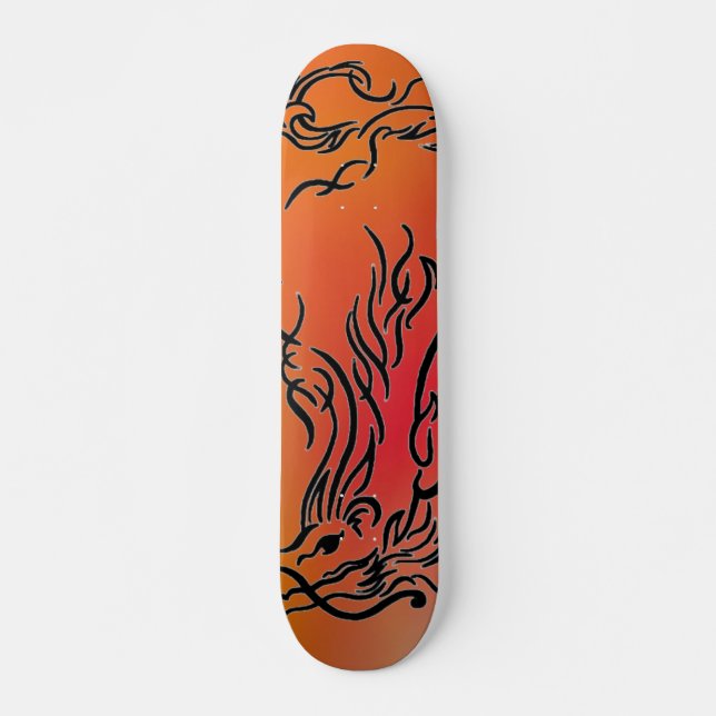 Skateboard für Tauchlehrer (Vorne)