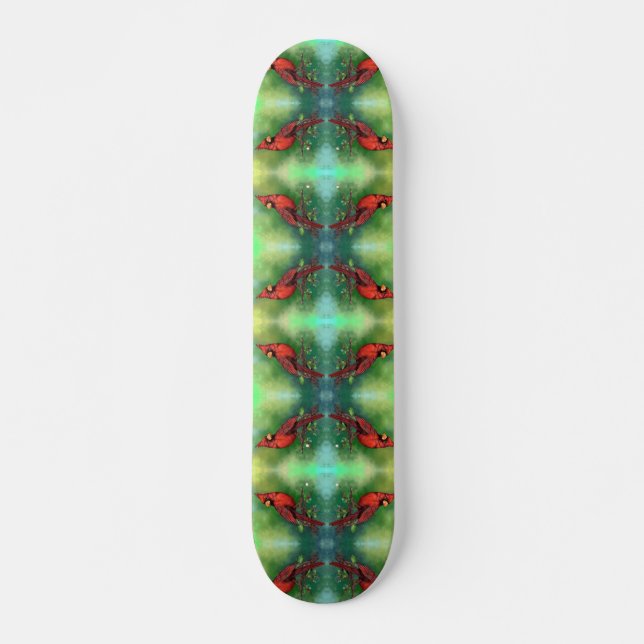 Skateboard für Vögel im Nordroten Kardinal (Vorne)